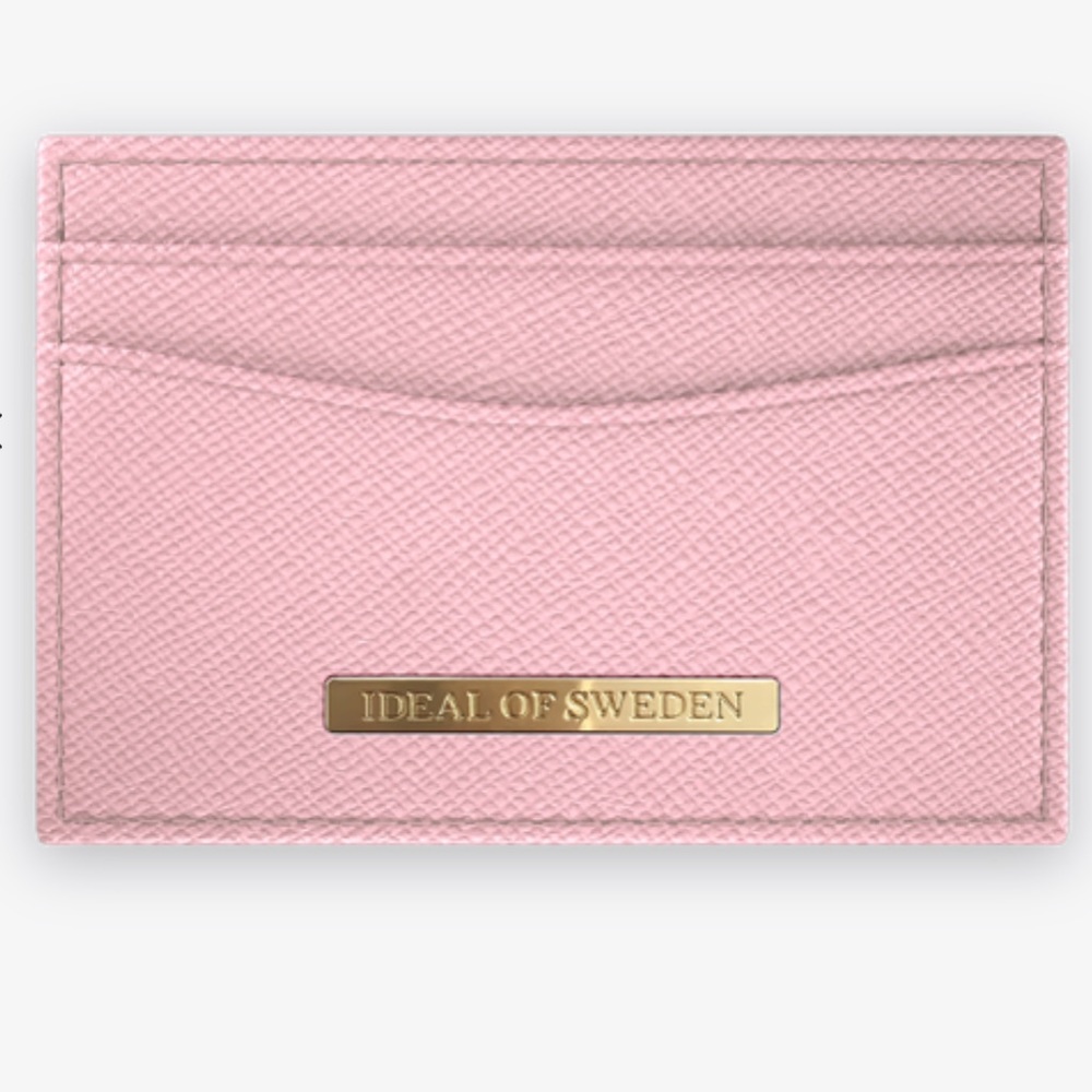 Pink card holder